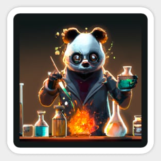 Panda Scientist #1 Sticker